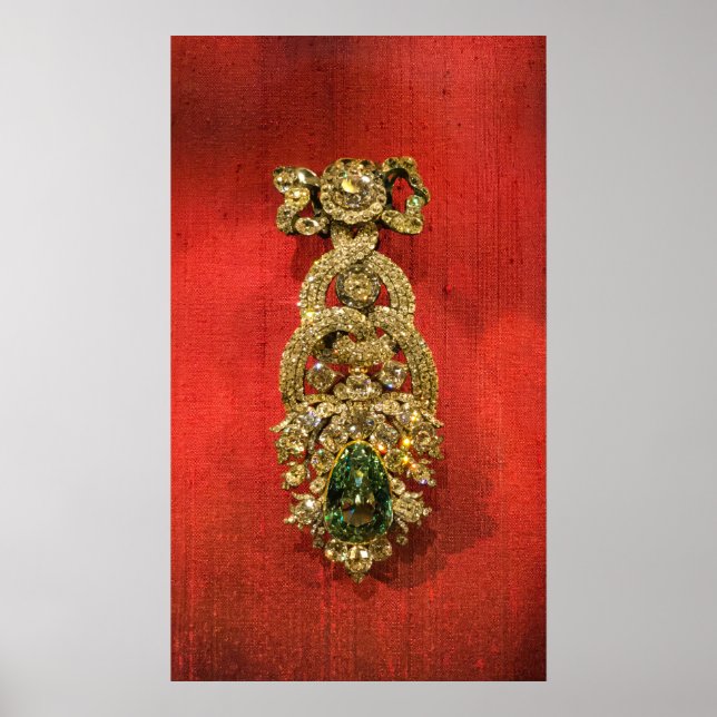 Dresden Green Diamond - Dresdner Grüner Diamant Poster (Vorne)