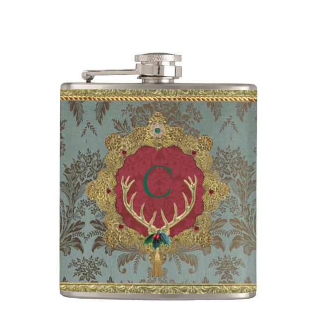 Dresden 'Lordly' 6 oz. Flachmann (Vorderseite)