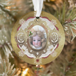 Dresdner Antique Doll Akryllische Einrichtung Ornament