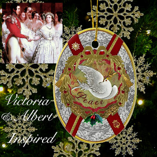 Dresdner Friedens-Taube "Normandie" Schmuckanhänge Keramik Ornament