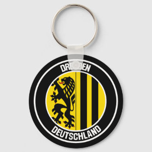 Dresdner RundEmblem Schlüsselanhänger
