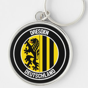 Dresdner RundEmblem Schlüsselanhänger