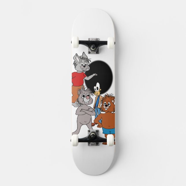 Dreshawne und Freunde Skateboard (Vorderseite)