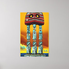 Dress it up - Ken Gage Surreal Art Leinwanddruck