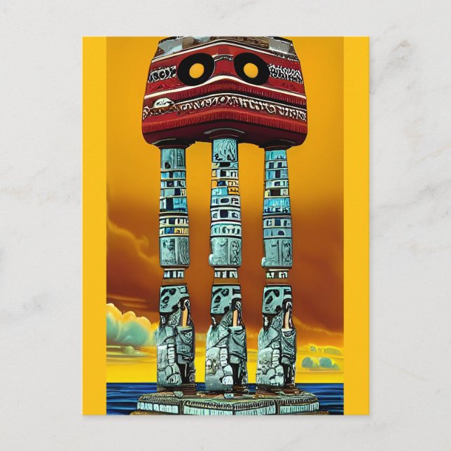 Dress it up - Ken Gage Surreal Art Postkarte (Vorderseite)