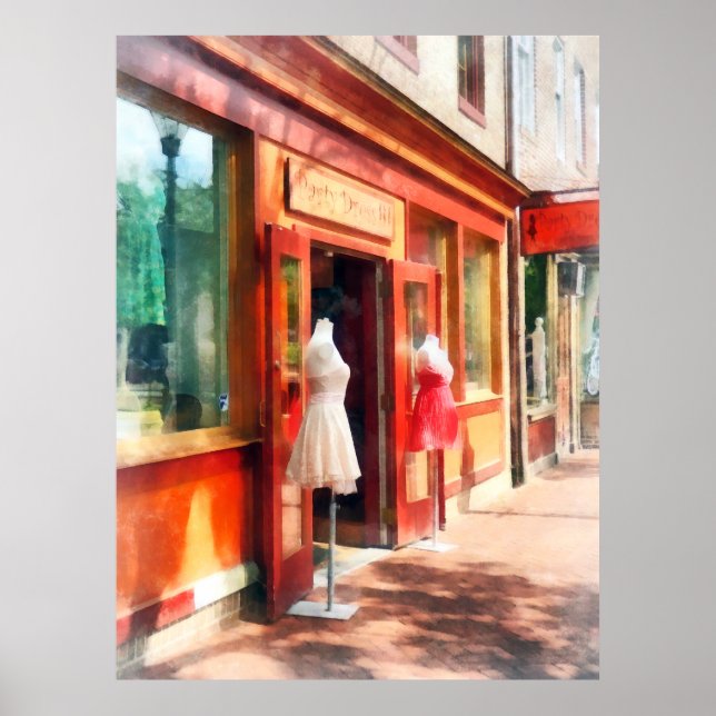 Dress Shop Fells Point MD Poster (Vorne)