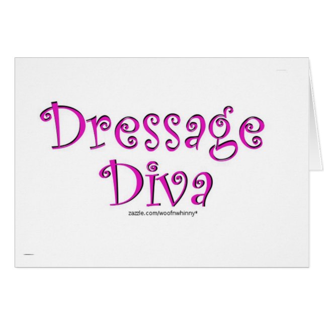 Dressage Diva (Vorderseite (Horizontal))