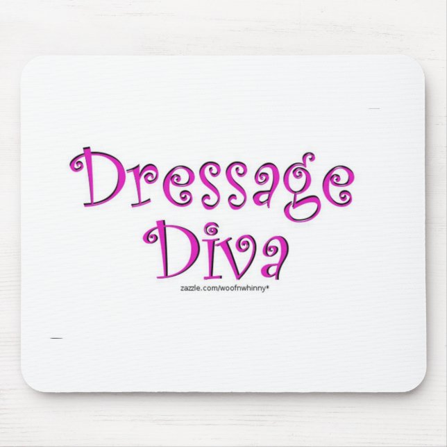 Dressage-Diva Mousepad (Vorne)