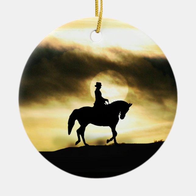 Dressage Holiday Ornament (Vorne)