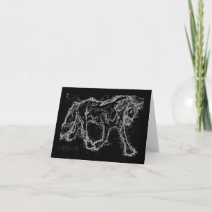 Dressage Horse Notecards Karte