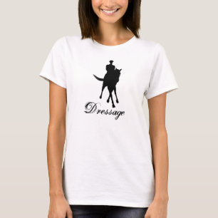 Dressage Horse Silhouette T-Shirt