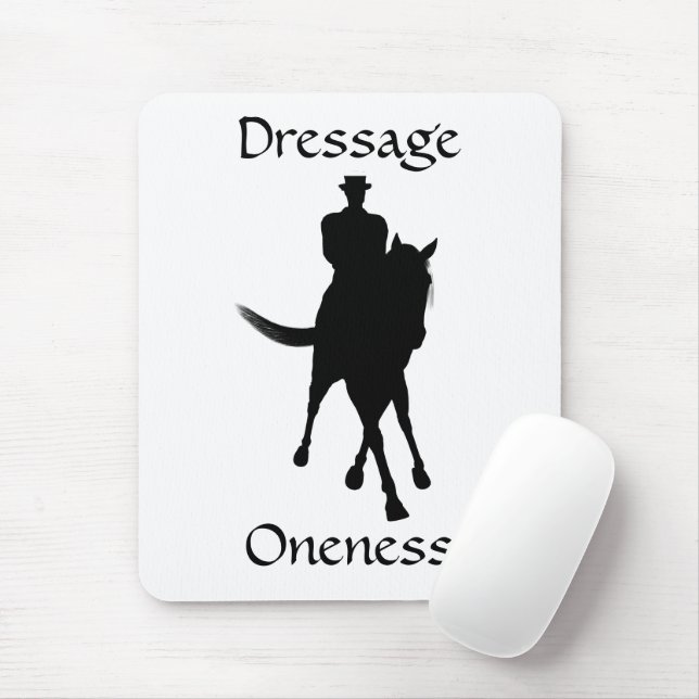 Dressage ist ein Pferdereiter Mousepad (Mit Mouse)