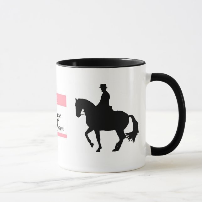 "Dressage-Königin-" Tasse (Rechts)