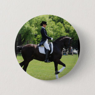 Dressage-Pferdeshow-Button Button