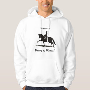 Dressage-Poesie in der Bewegung Hoodie