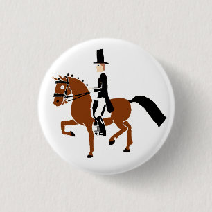 Dressage-Pony-Knopf! Button