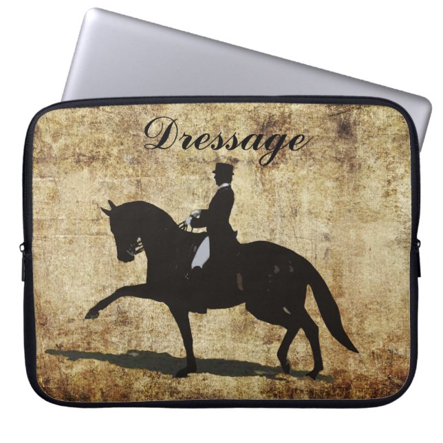 Dressage Reittiere Laptop-Tasche Laptopschutzhülle (Vorderseite)