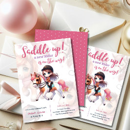 Dressage Rider Horse Girl Geburtstagsparty Einladung