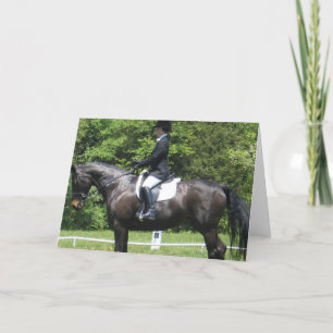 Dressage Ring Grußkarte anzeigen Karte