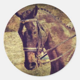 Dressage Runder Aufkleber