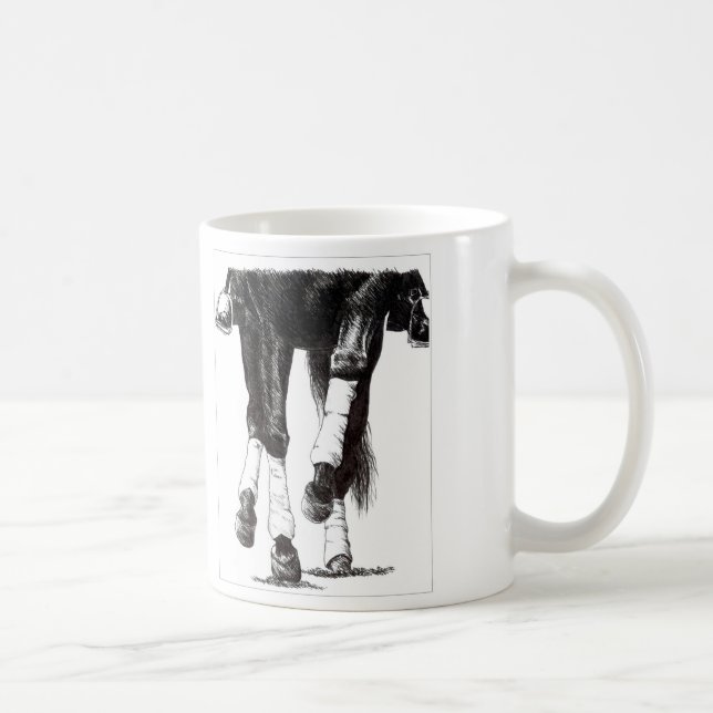Dressage-Tasse Kaffeetasse (Rechts)