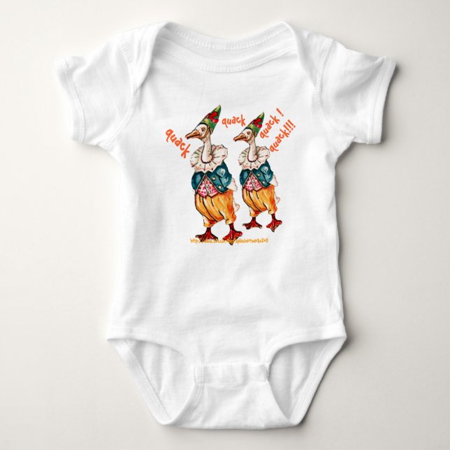 Dressed Goose Baby Strampler (Vorderseite)