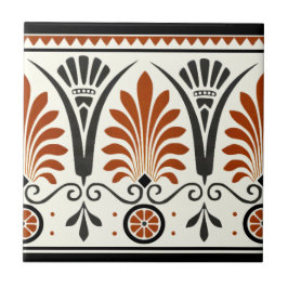 Dresser Minton Palmette Tile Repro Dokumentenfarbe Fliese
