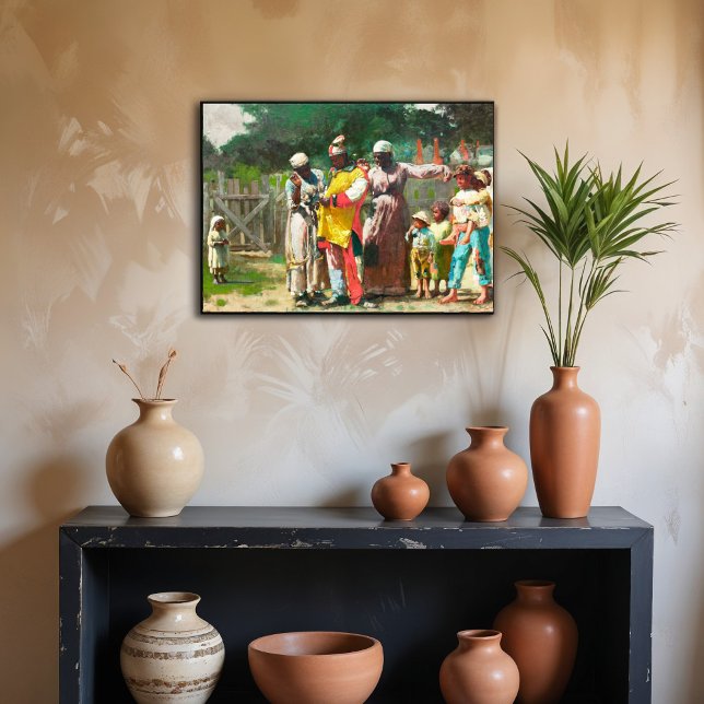 Dressing für den Karneval von Winslow Homer Poster (Von Creator hochgeladen)