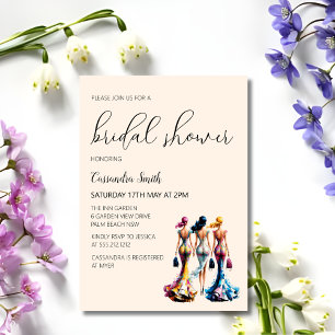 Dressing Hübsch Women Brautparty Einladung