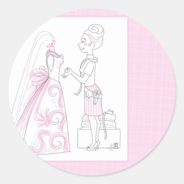 Dressmaker 3 Sticker (Vorderseite)
