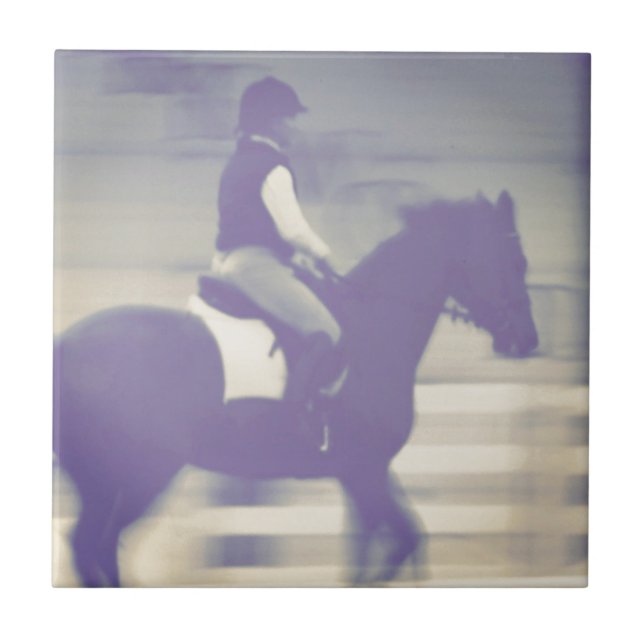 Dressur Abstrakt Fliese (Vorderseite)