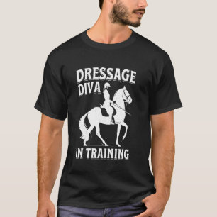 Dressur-Diva in Ausbildung Reiten T-Shirt