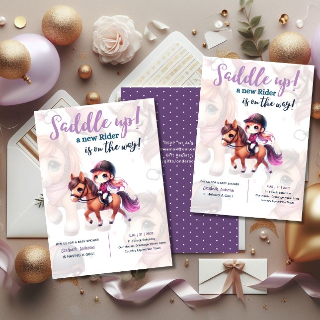 Dressur Rider Baby Girl Duwer Reiter unterwegs (Von Creator hochgeladen)