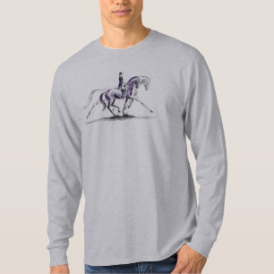 Dressurpferd in Trot Piaffe T-Shirt