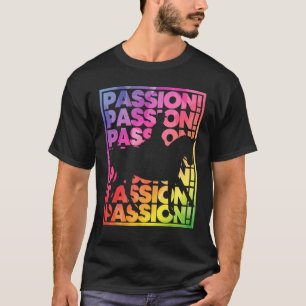 Dressurreiterin Frau Bunt Leidenschaft Für Mädchen T-Shirt