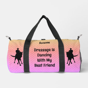 Dressurtanz mit bester Freundschaft zu Pferd und R Duffle Bag