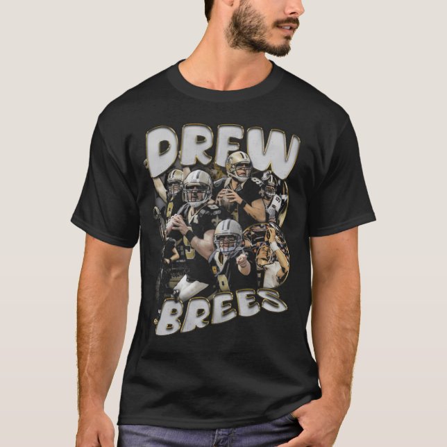 Drew Brees Vintage T-Shirt (Vorderseite)