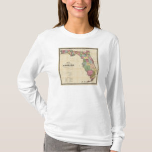 Drews neue Karte des Staat von Florida T-Shirt