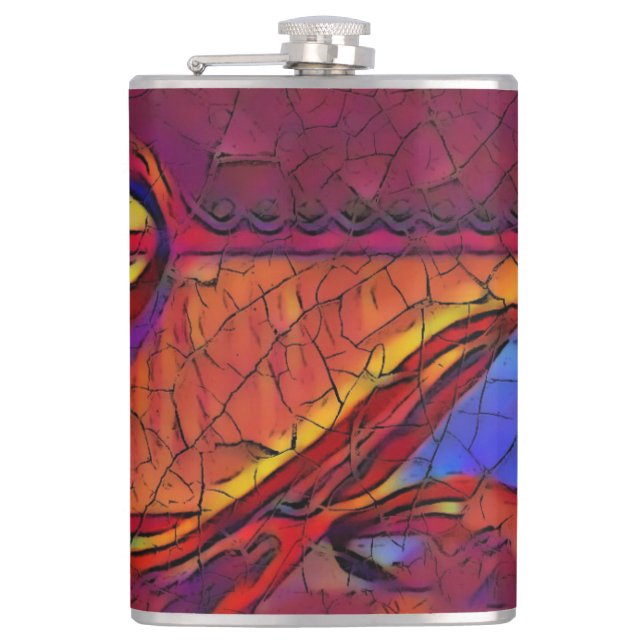 Dried Earth Flachmann (Vorderseite)