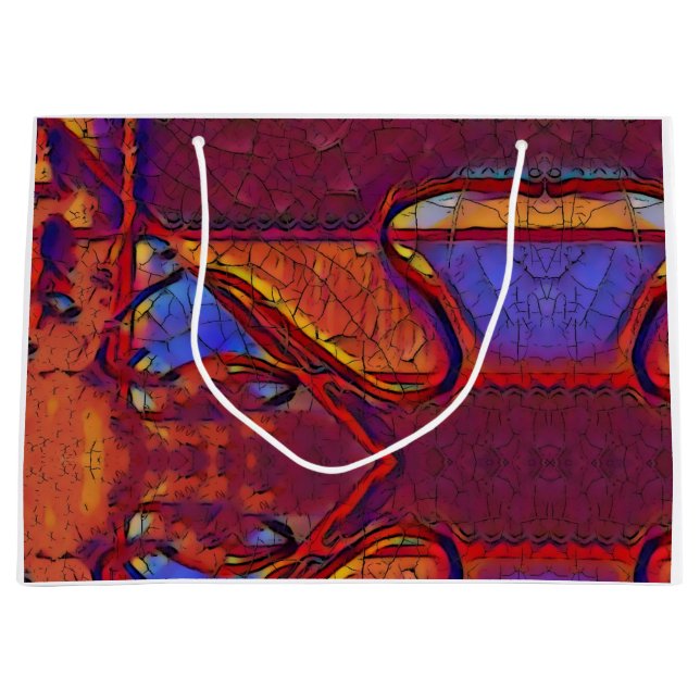 Dried Earth Große Geschenktüte (Vorderseite)