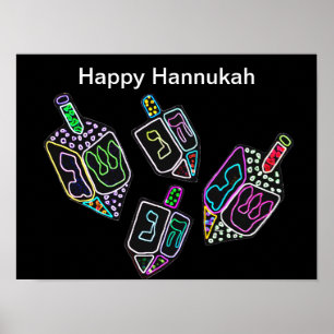 Driedels für Hannukah Print Poster