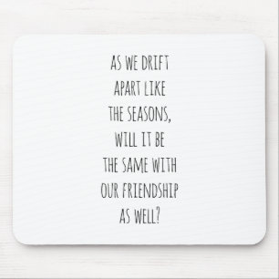 Drift Apart Mouse Pad Mousepad