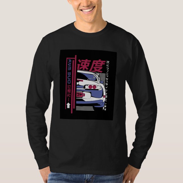 Drift Car Japan T-Shirt (Vorderseite)