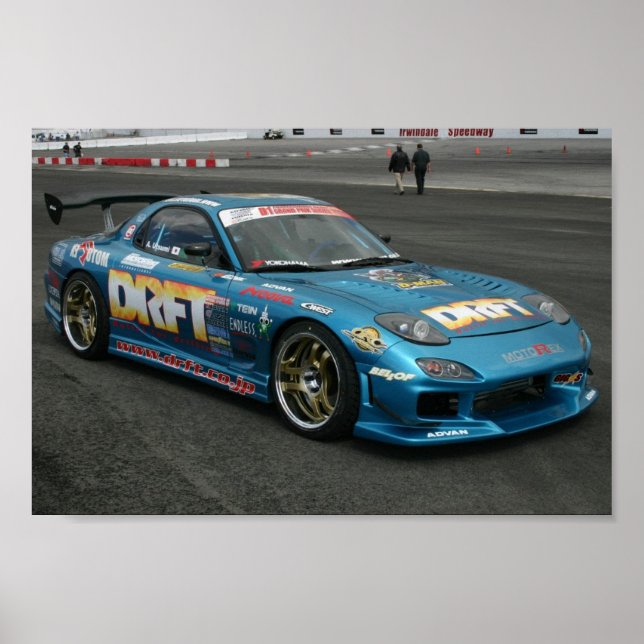 Drift Car Poster (Vorne)
