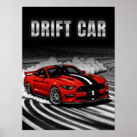Drift Car Roter Muskel