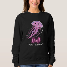 "Drift" Glow Neon Qualle Minimalist