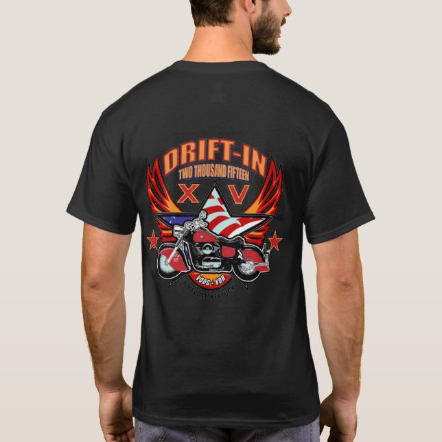 Drift-in-Vintag T - Shirt (Rückseite)
