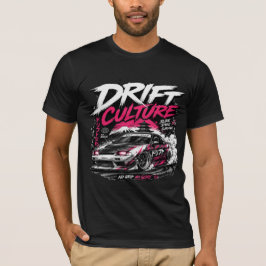 Drift-Kultur JDM-Sportwagen Grafikbekleidung T-Shirt