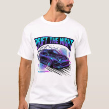 Drift The Night JDM Auto T-Shirt | Neon Street