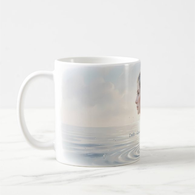 Drift With Grace Celestial Ocean Vision Tasse (Links)